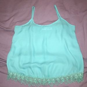 Turquoise camisole